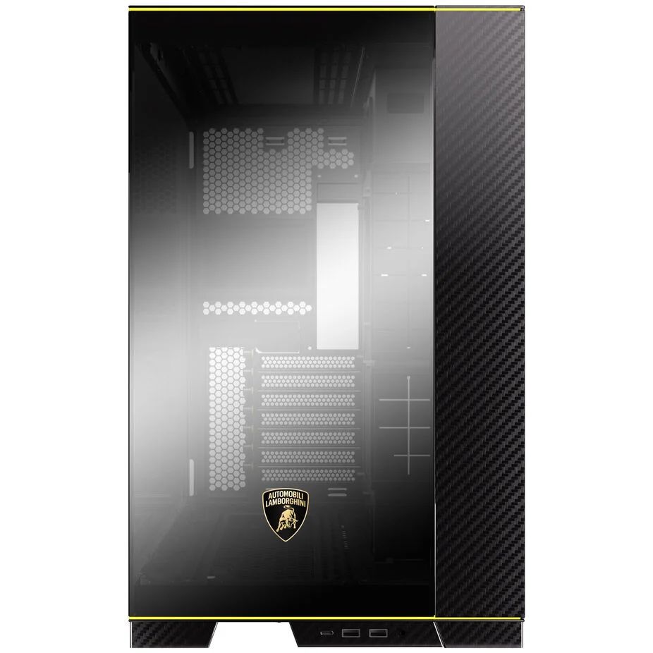 Számítógépház Lian Li PC-O11D EVO RGB Lamborghini Edition E-ATX Fekete Edzett üveg