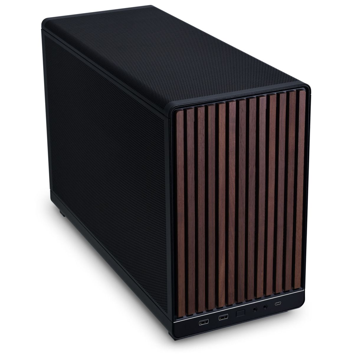 Lian Li DAN Cases A3-mATX Micro-ATX - Wood Black