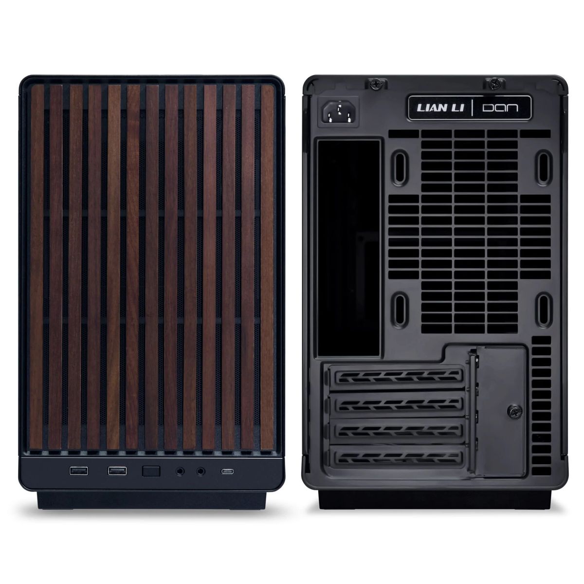 Lian Li DAN Cases A3-mATX Micro-ATX - Wood Black