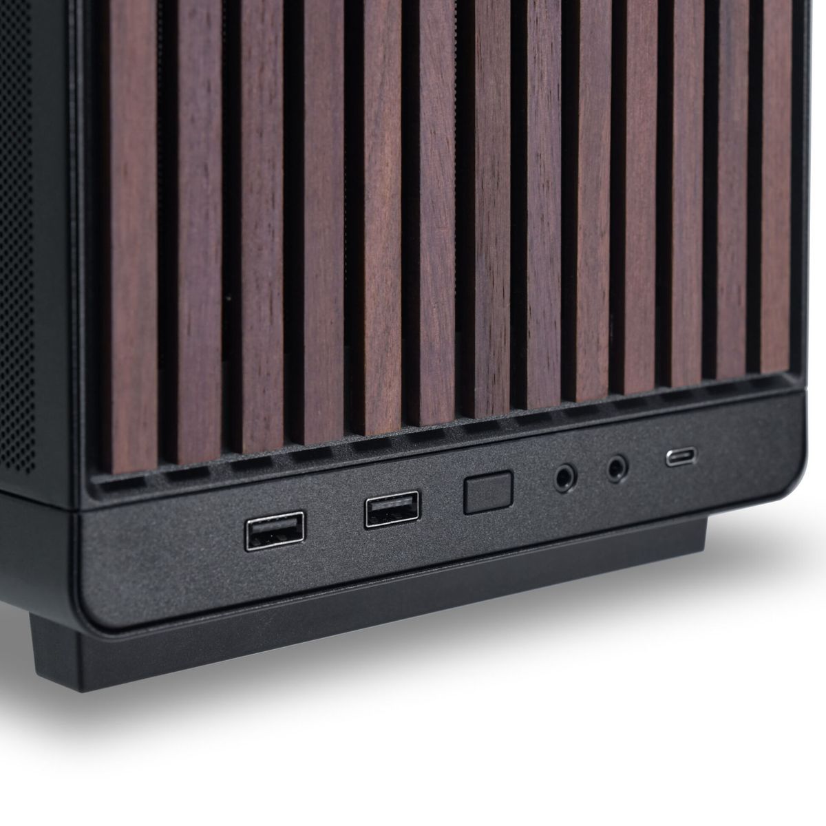 Lian Li DAN Cases A3-mATX Micro-ATX - Wood Black