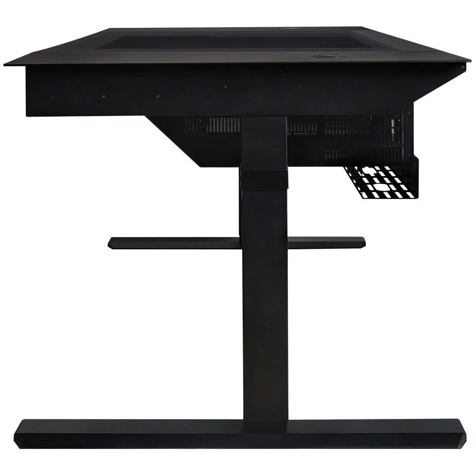 Lian Li DK7 Ultimate desk station, 2 x E-ATX, Black