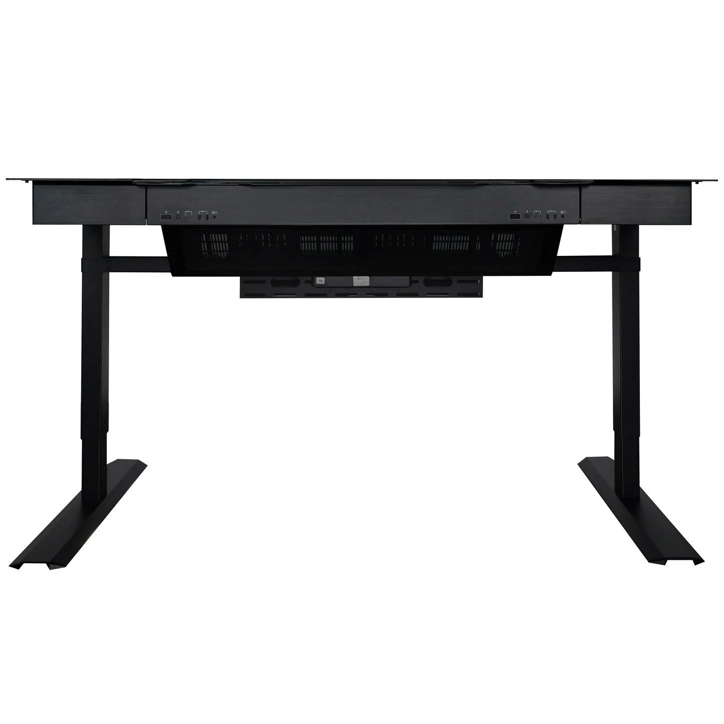 Lian Li DK7 Ultimate desk station, 2 x E-ATX, Black