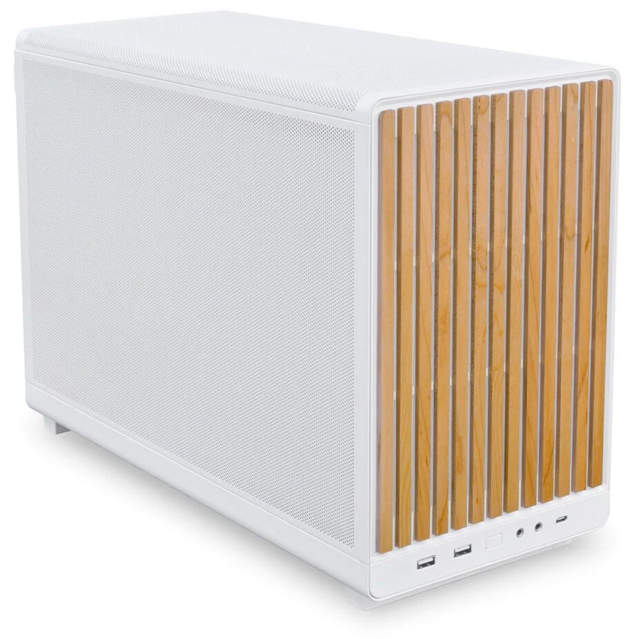 Lian Li DAN Cases A3-mATX Micro-ATX - Wood White