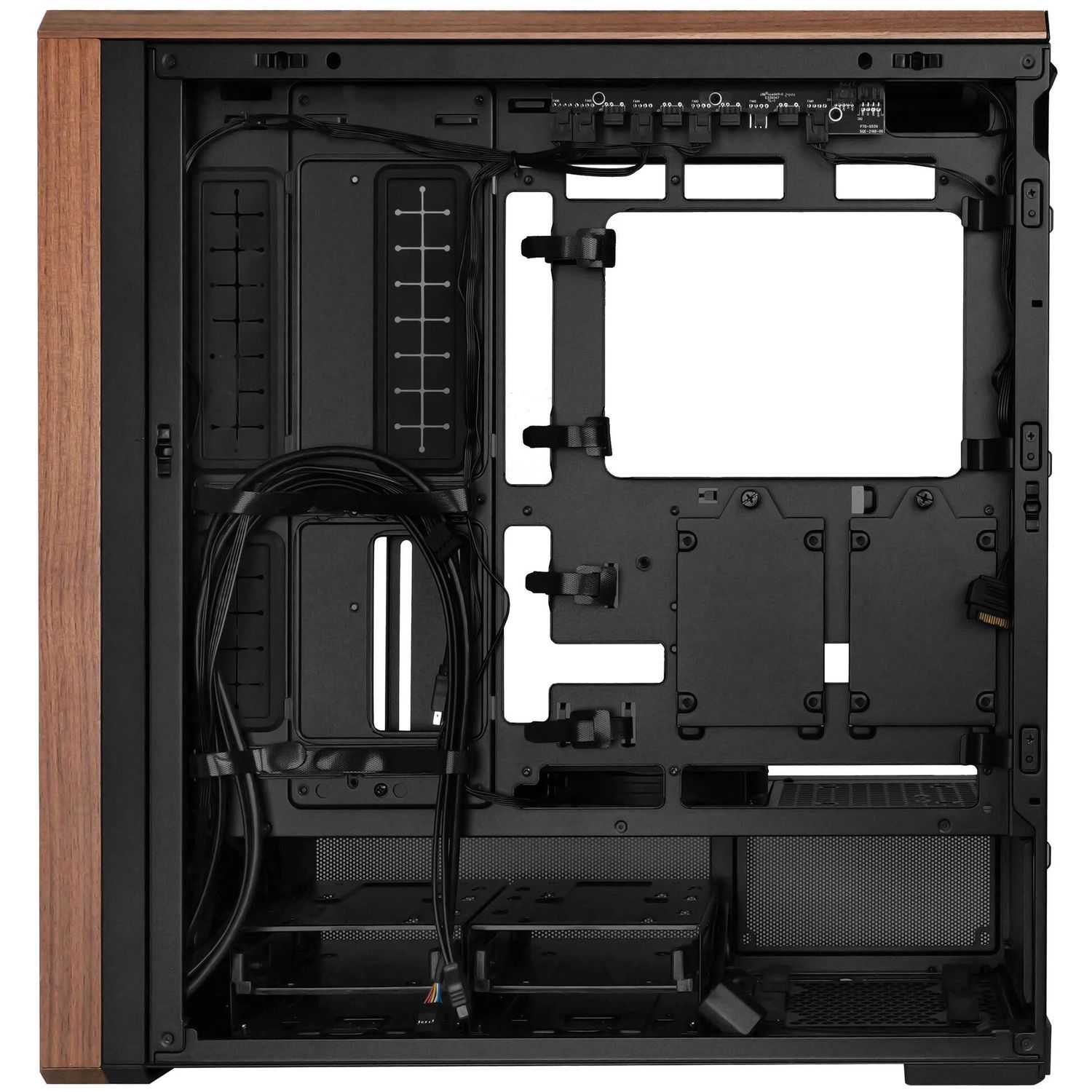 Számítógépház Lian Li LANCOOL 217 ATX, Edzett üveg, Fekete