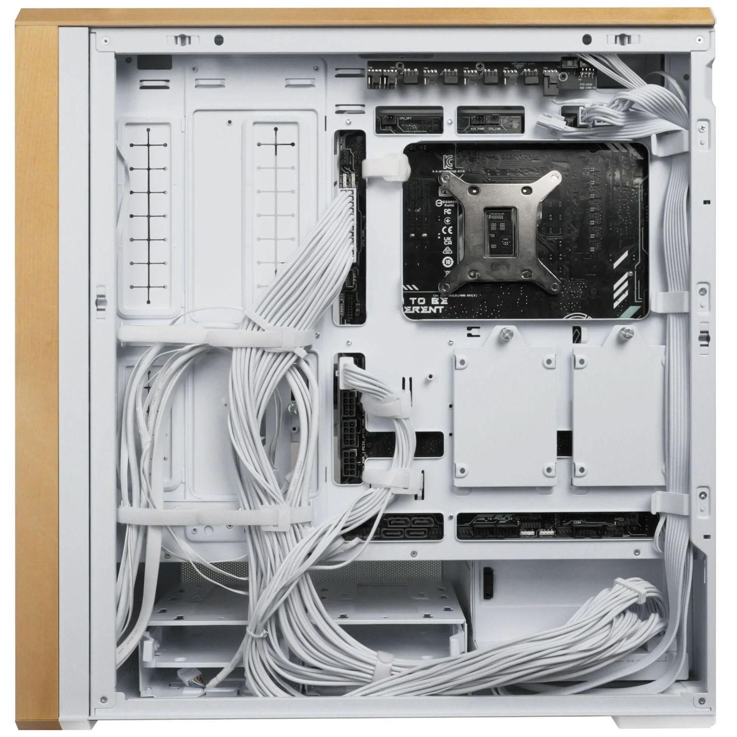 Számítógépház Lian Li LANCOOL 217 ATX, Edzett üveg, Fehér