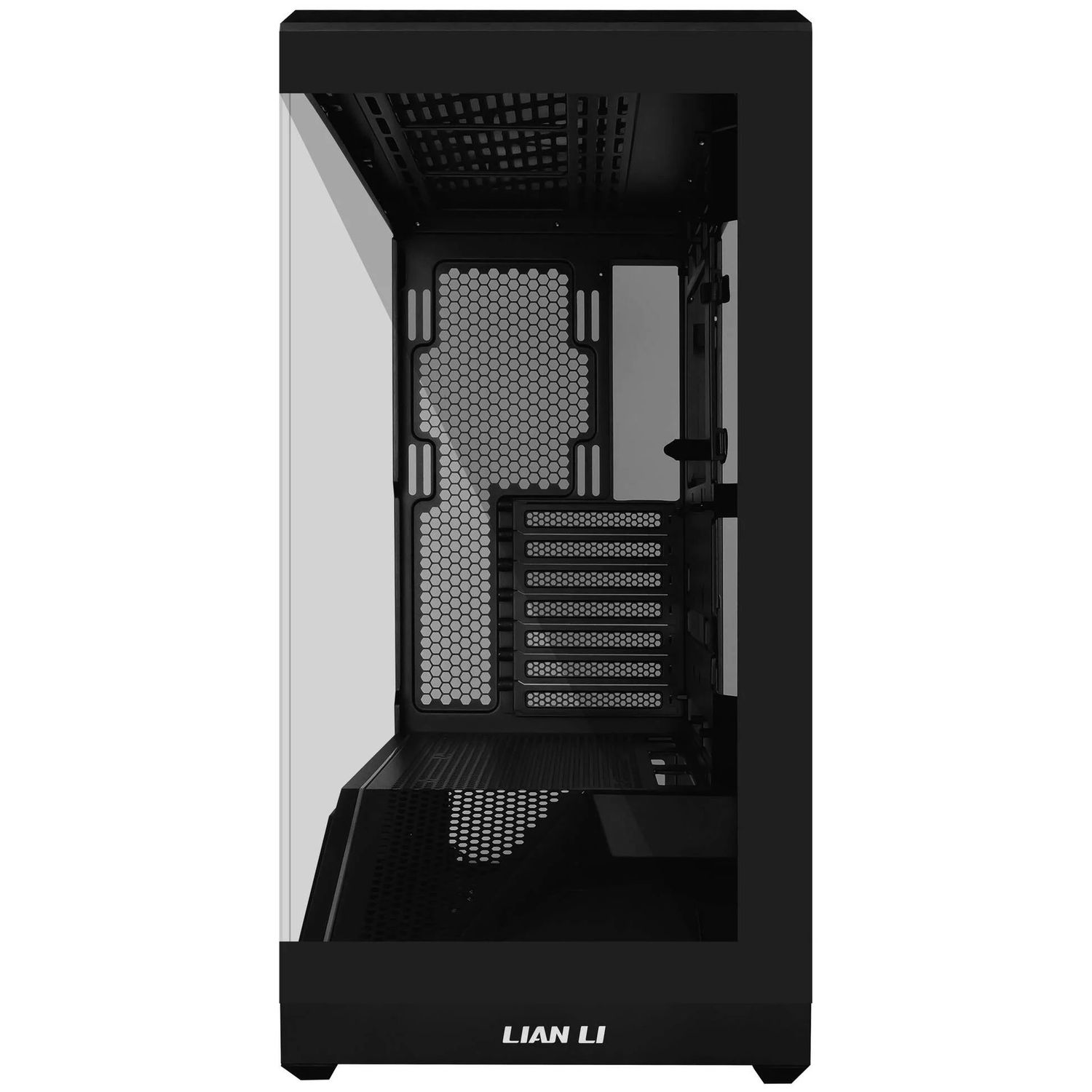 Lian Li V100 Midi Tower PC Case, tempered glass - black