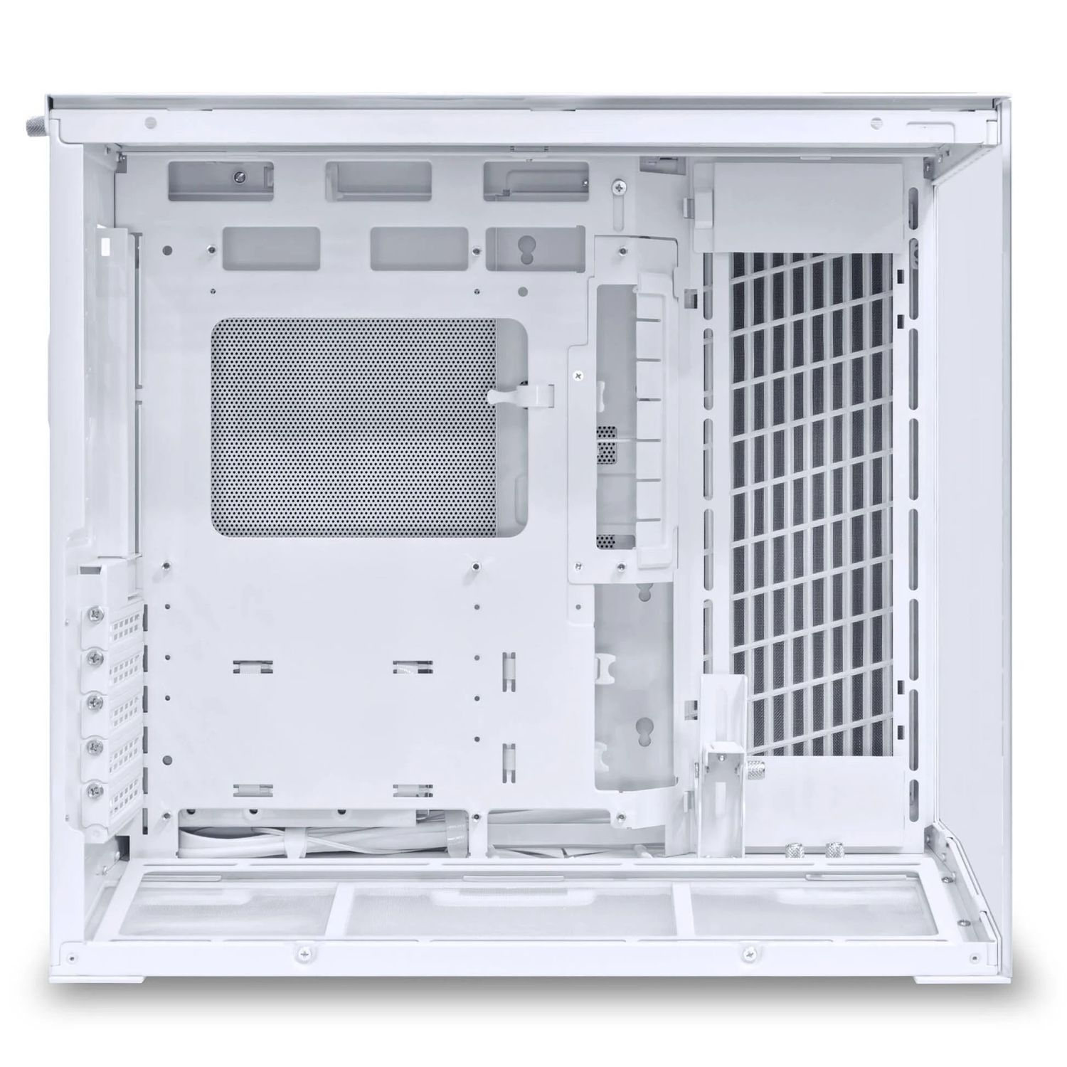 Lian Li O11D Mini V2, Midi-tower ház,edzett üveg - fehér