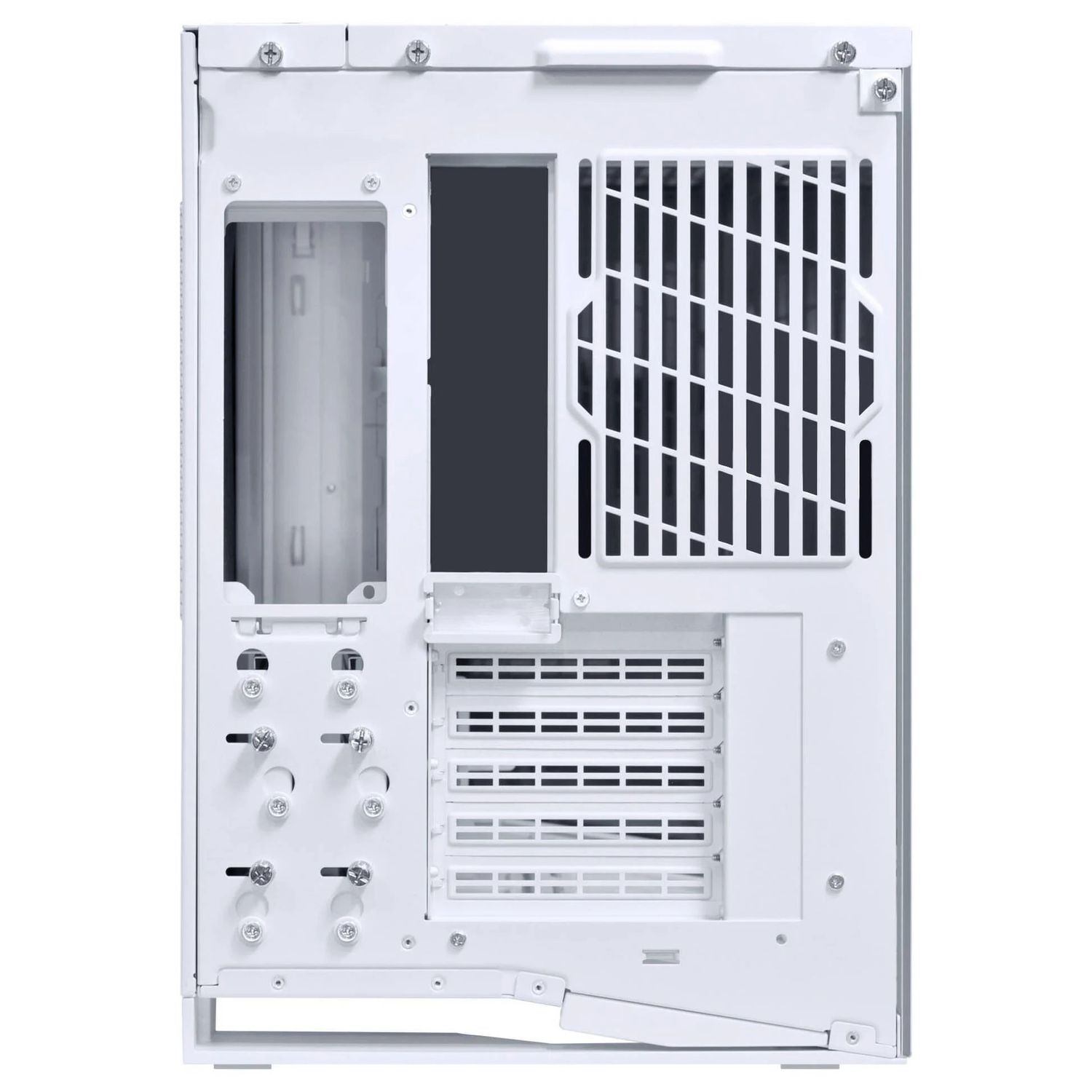 Lian Li O11D Mini V2, Midi-tower ház,edzett üveg - fehér