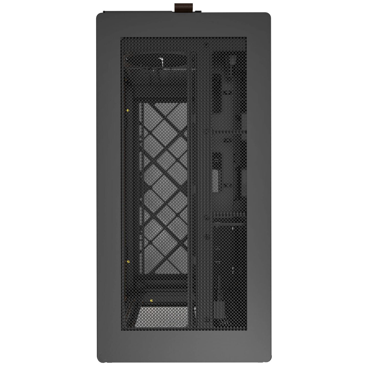 Montech HS01 PC case, midi tower, ATX, aRGB, tempered glass - black