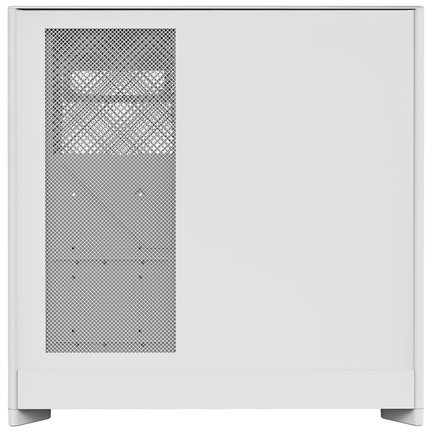 Montech HS02 PC Case, Midi Tower, ATX, Tempered Glass, ARGB - White