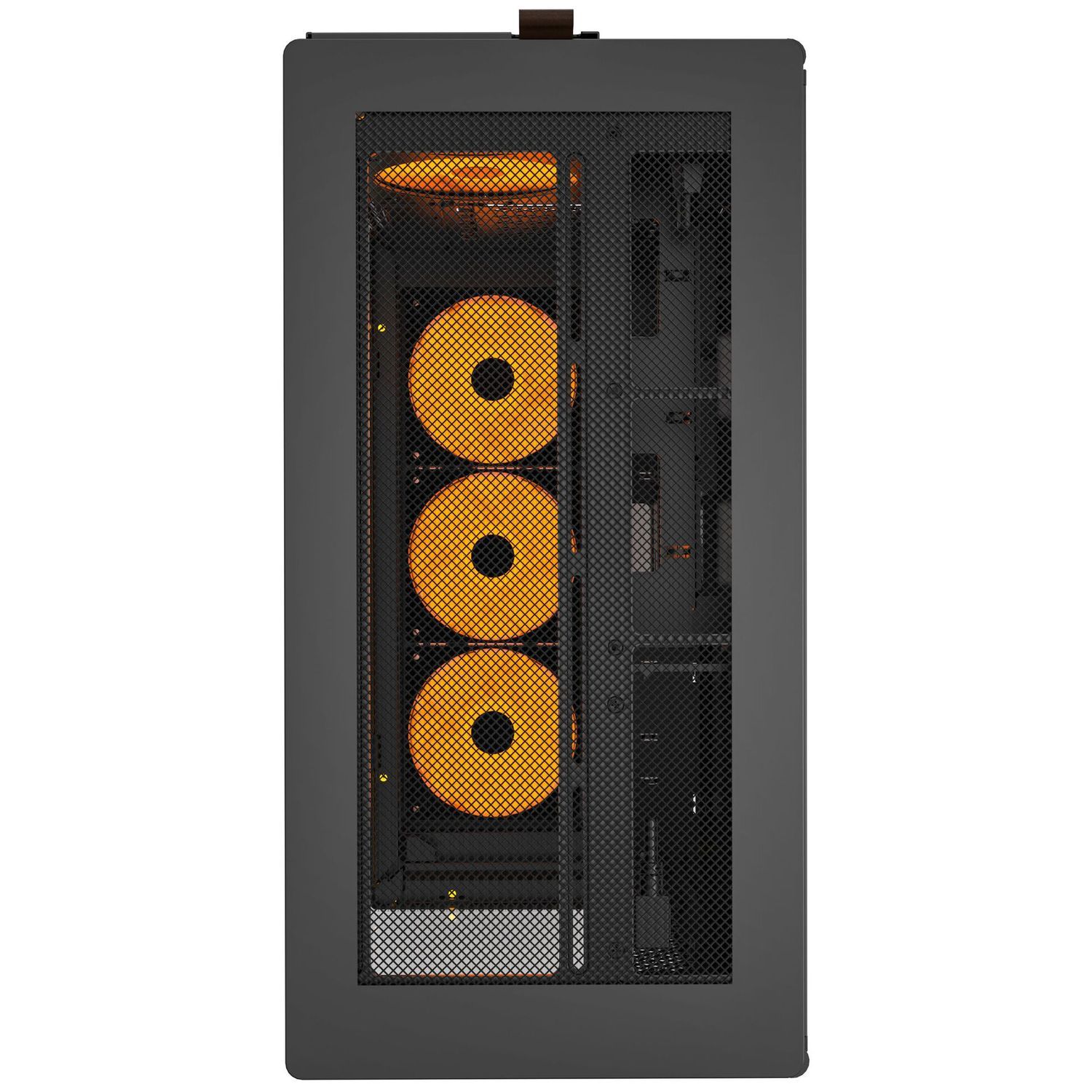 Montech HS02 PRO PC Case, Mid Tower, ATX, Tempered Glass, ARGB - Black