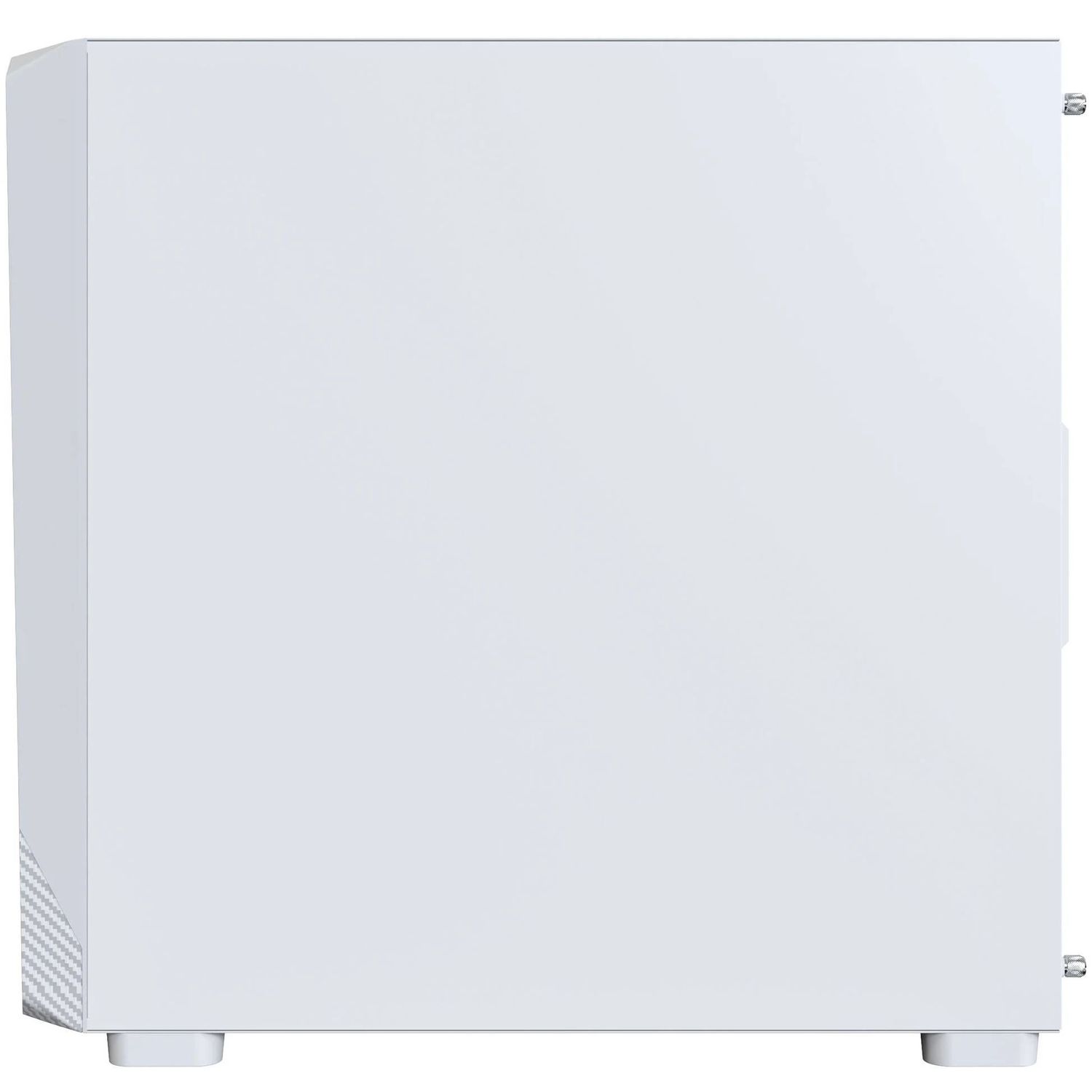 Montech X5M PC Case, Midi-Tower, Micro-ATX, ARGB, Tempered Glass, White