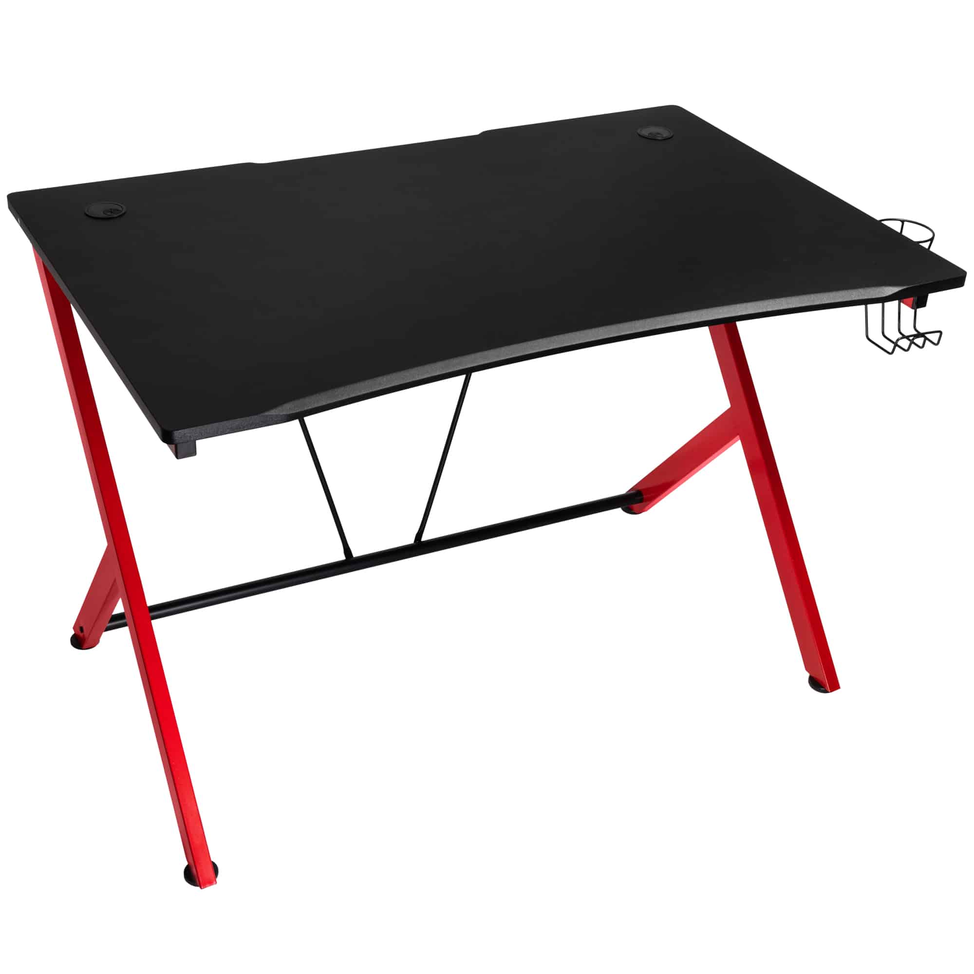 Gamer asztal Nitro Concepts D12 1160 x 750 mm Fekete/Piros