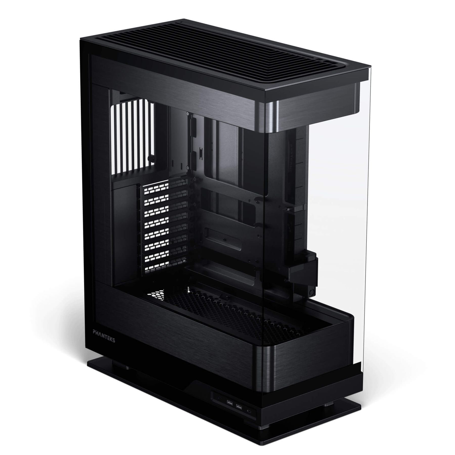 PPHANTEKS Evolv Series X2 Case Tempered Glass Windows, DRGB, Satin Black