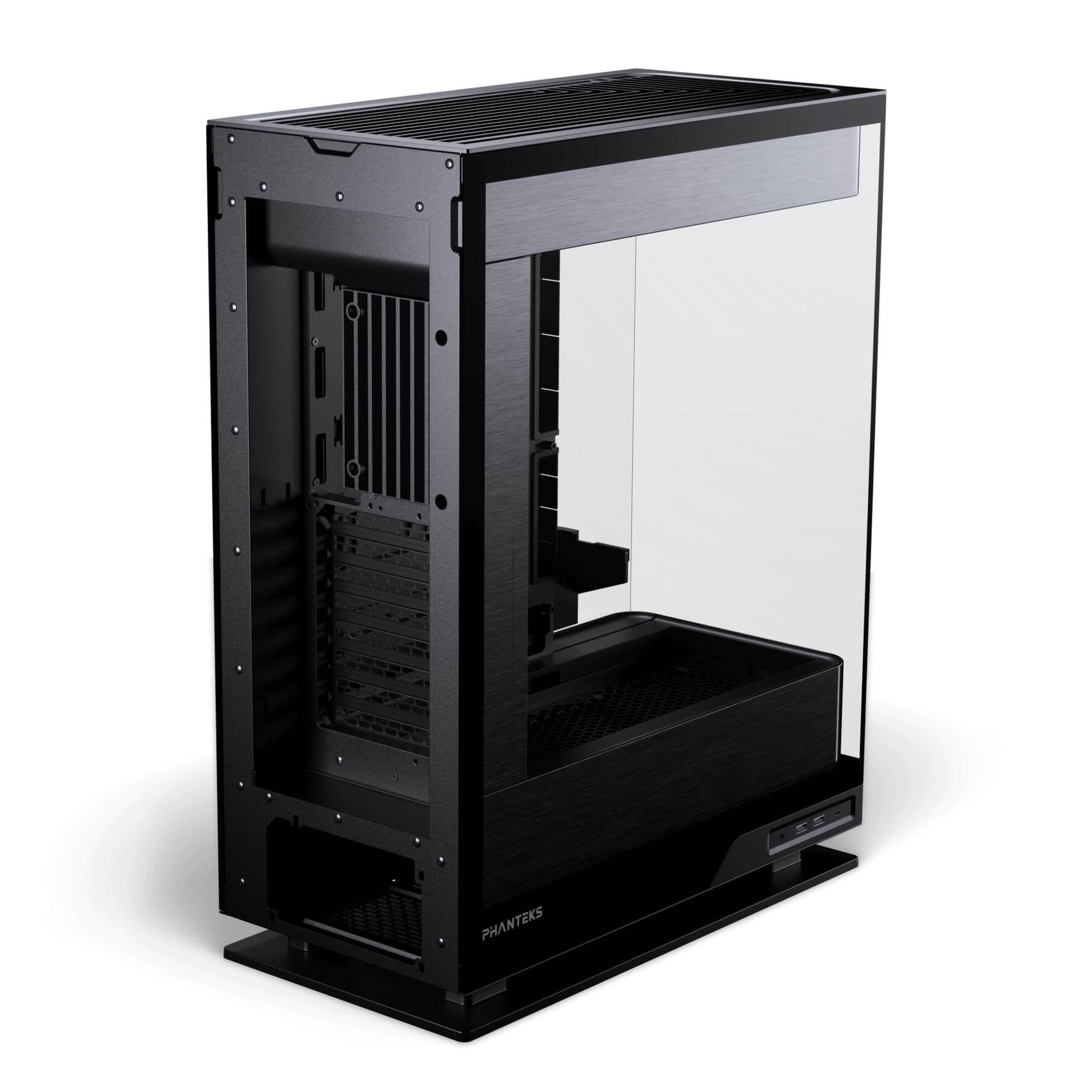 PPHANTEKS Evolv Series X2 Case Tempered Glass Windows, DRGB, Satin Black