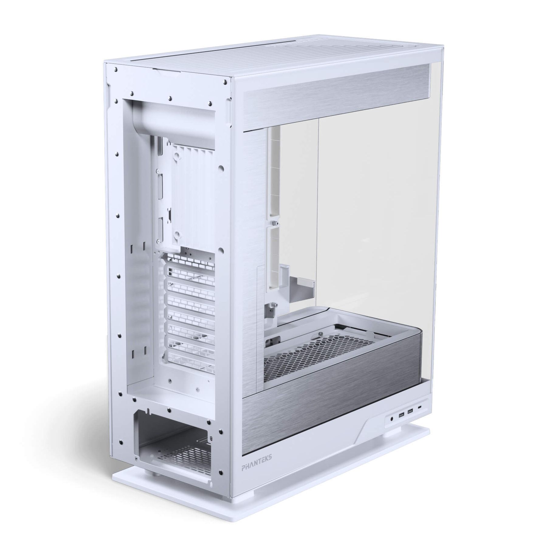 PPHANTEKS Evolv Series X2 Case Tempered Glass Windows, DRGB, White