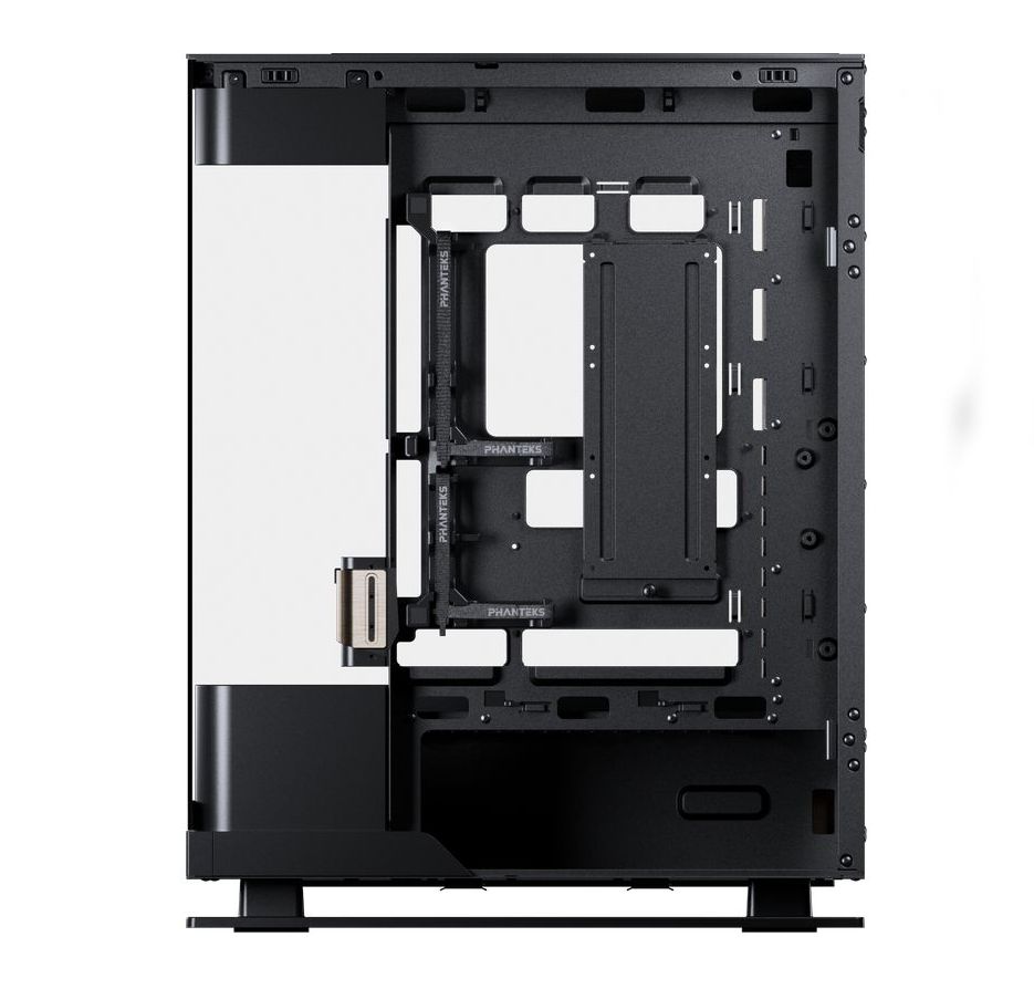 PPHANTEKS Evolv Series X2 Case Tempered Glass Windows, DRGB, Satin Black/Gold