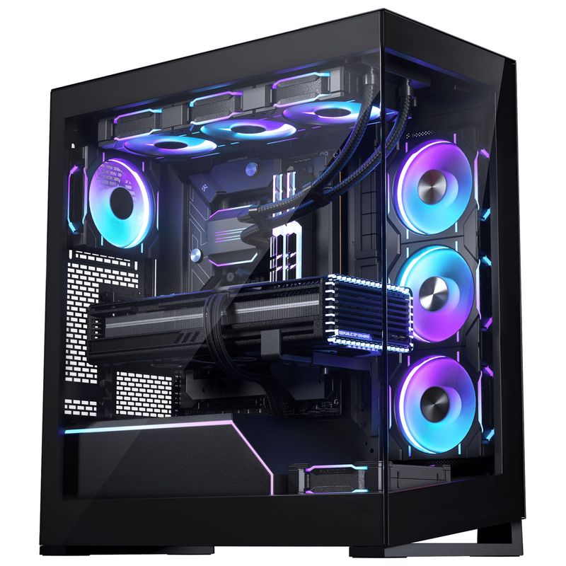 Phanteks NV5 MK2 Midi-Tower, E-ATX, Tempered Glass, DRGB - black