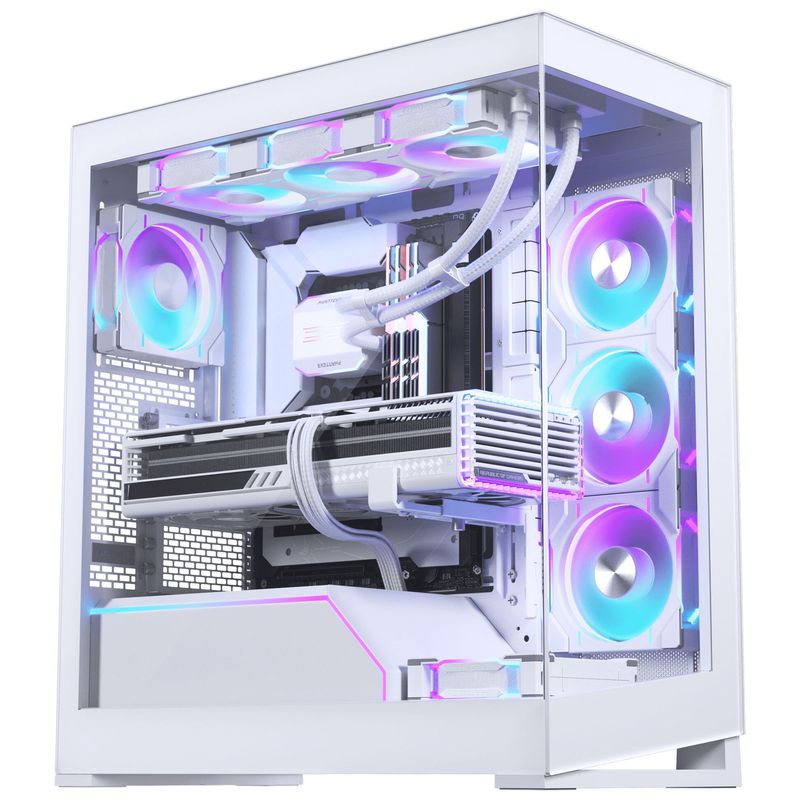 Phanteks NV5 MK2 Midi-Tower, E-ATX, Tempered Glass, DRGB - white