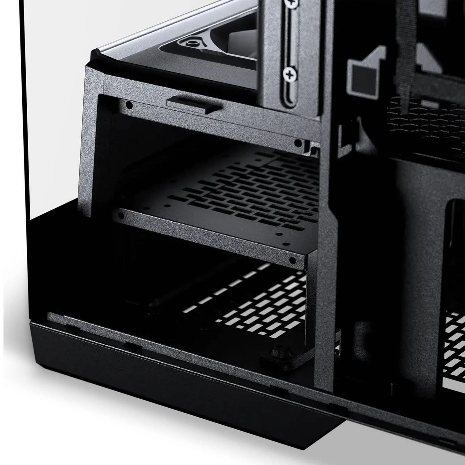 PHANTEKS Evolv S2 PC case, midi tower, E-ATX, RGB, tempered glass - black