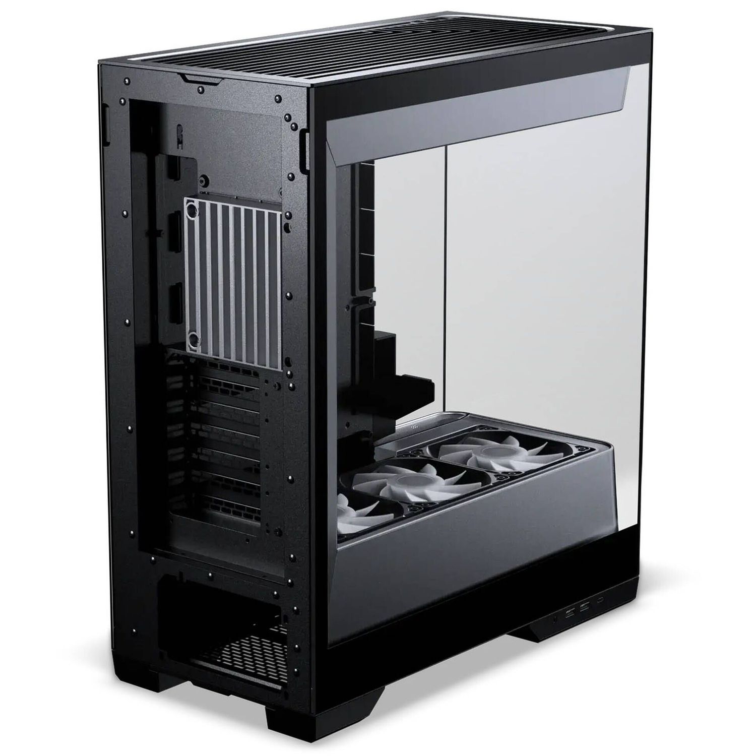 PHANTEKS Evolv S2 PC case, midi tower, E-ATX, RGB, tempered glass - black