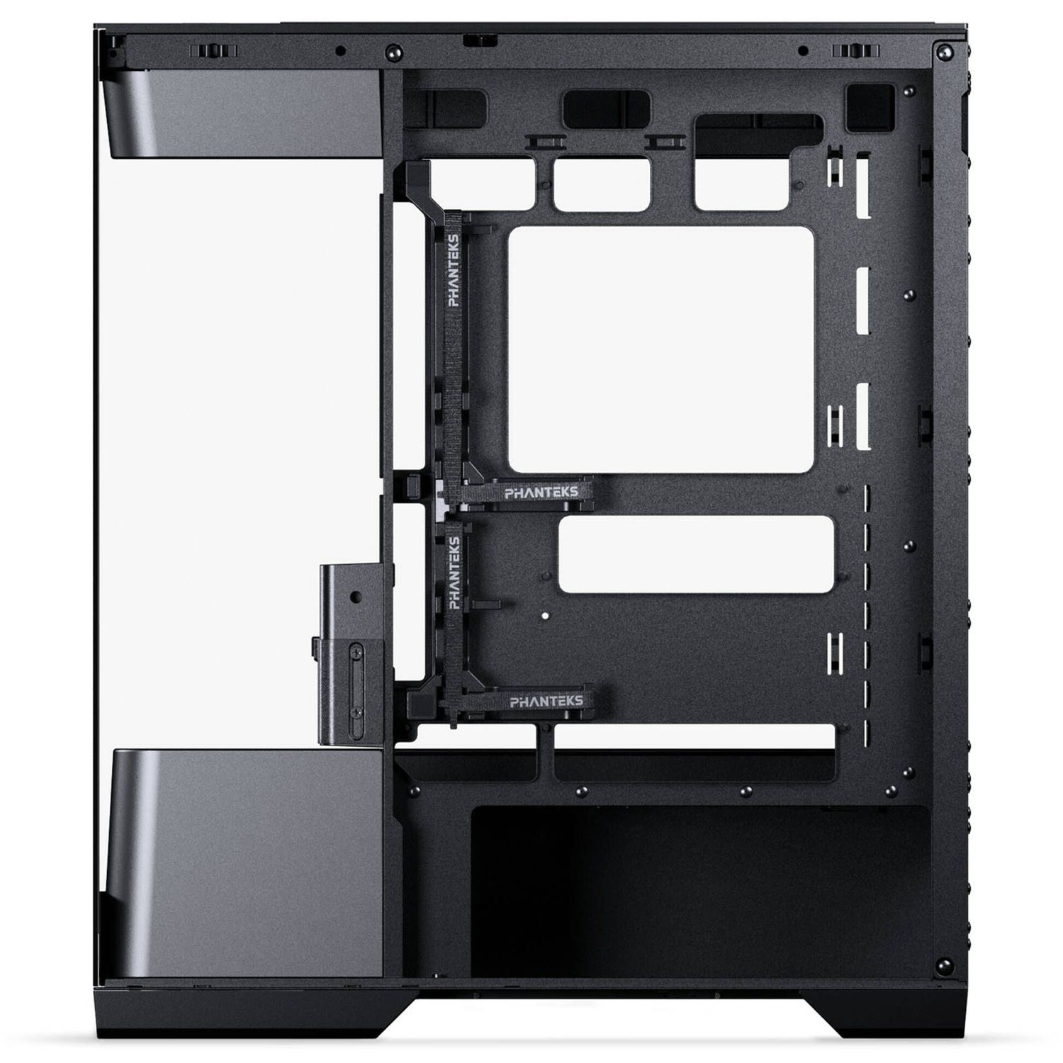 PHANTEKS Evolv S2 PC case, midi tower, E-ATX, RGB, tempered glass - black