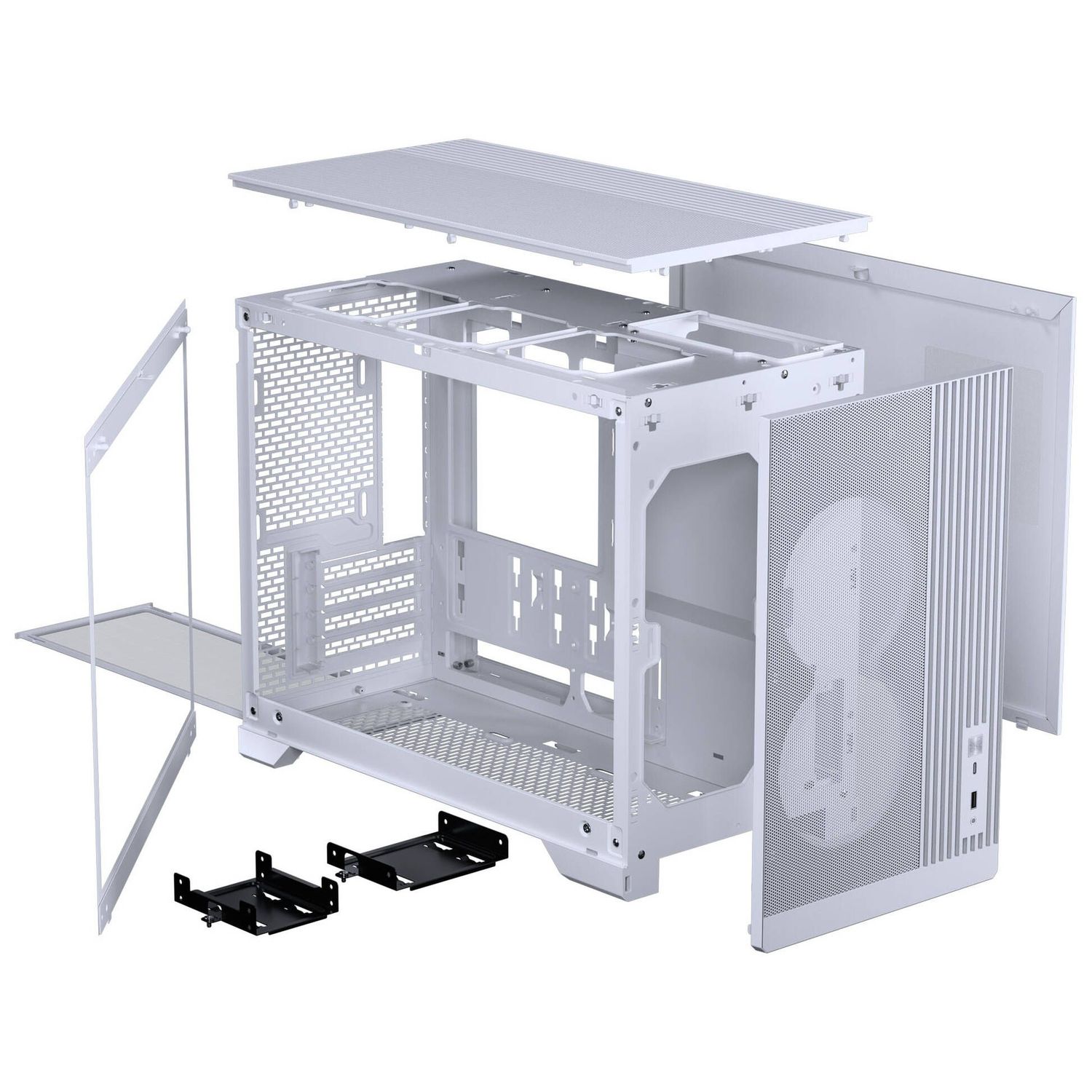 PC Case PHANTEKS XT M3 MATX, Tempered Glass, White