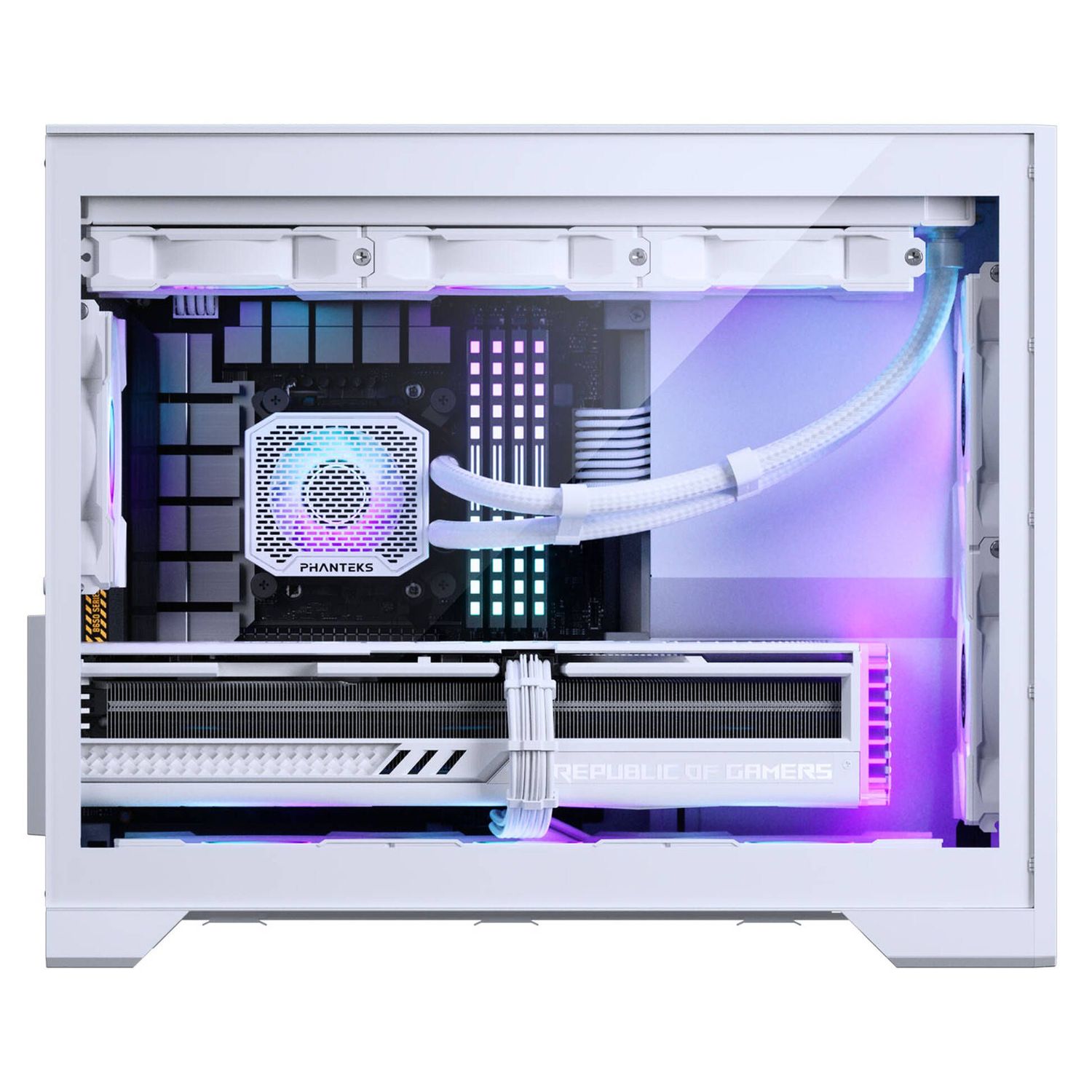 PC Case PHANTEKS XT M3 MATX, Tempered Glass, White