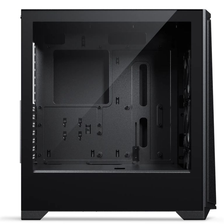 Computer Case PHANTEKS G370A, Tempered Glass, 3 x 120mm DRGB Fan, Black