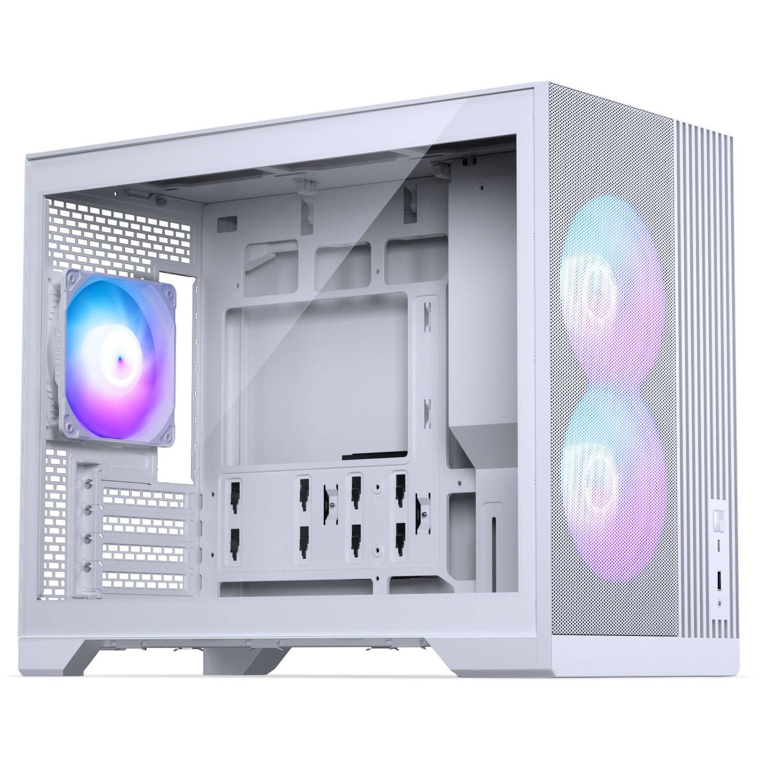 PC Case PHANTEKS XT M3 MATX, 3x DRGB Fans, Tempered Glass, White