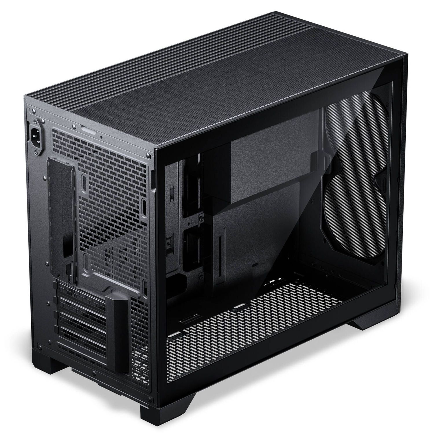 PHANTEKS XT V3 MATX ház, 3 db 120 mm-es ventilátorral, edzett üveg ablak, fekete
