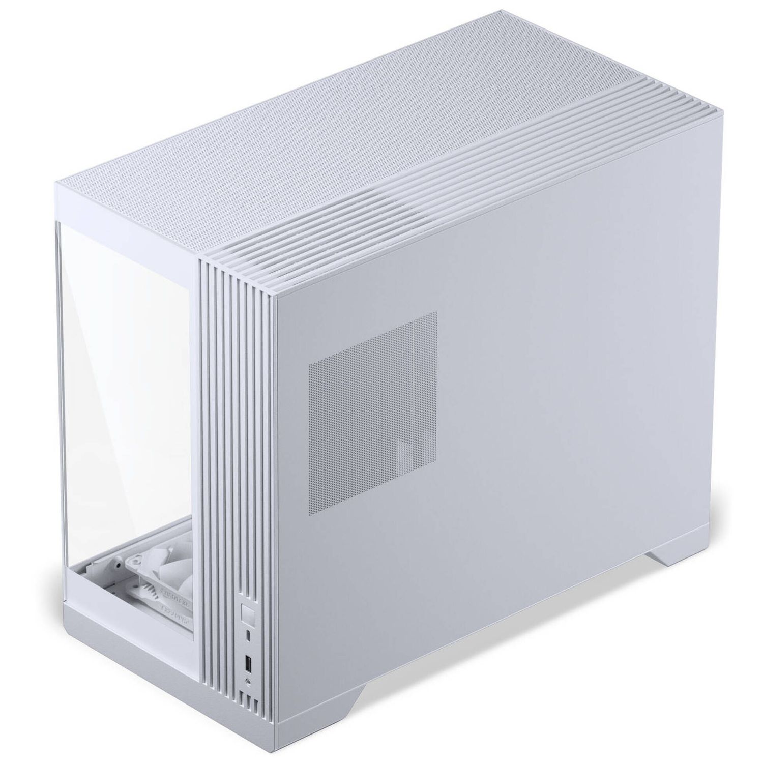 PHANTEKS XT V3 MATX ház, 3 db 120 mm-es ventilátorral, edzett üveg ablak, fehér
