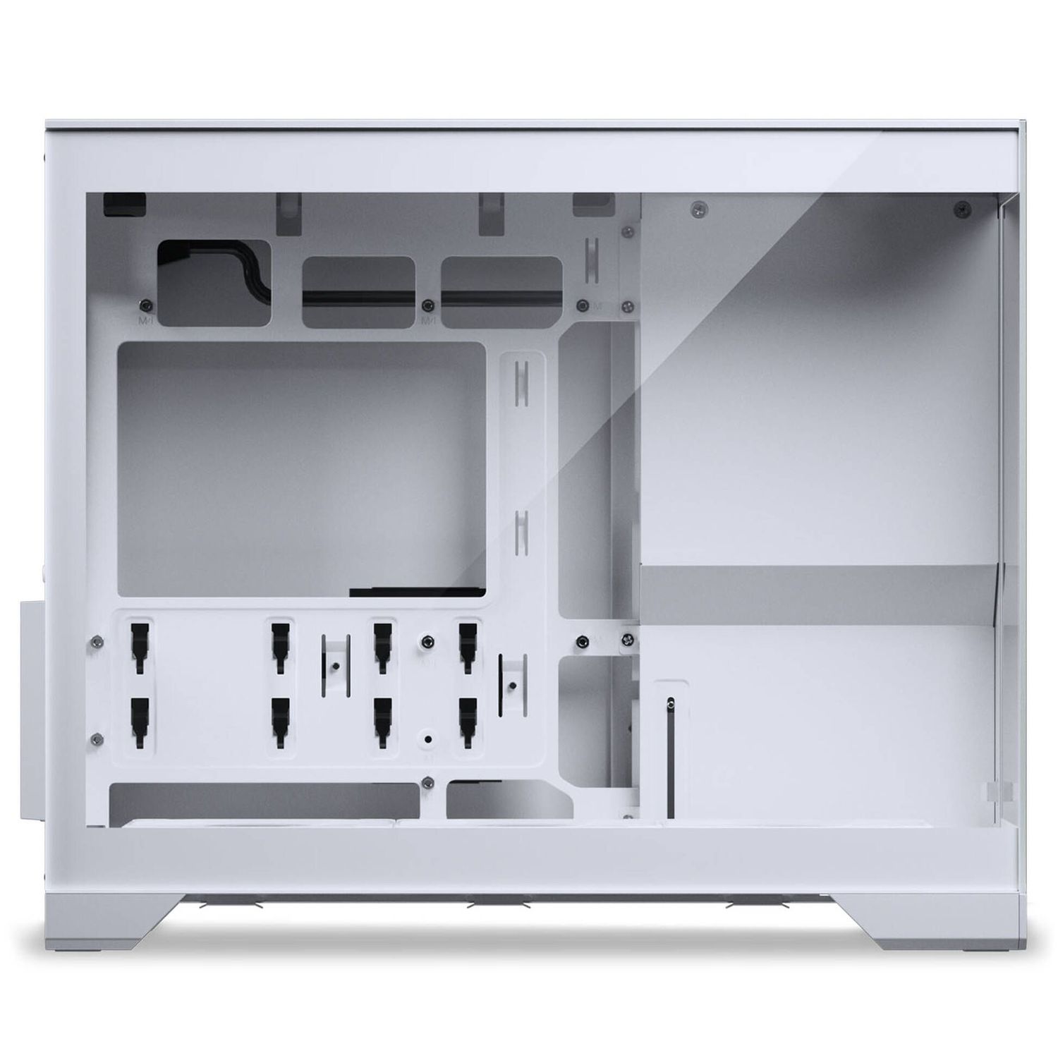 PHANTEKS XT V3 MATX ház, 3 db 120 mm-es ventilátorral, edzett üveg ablak, fehér