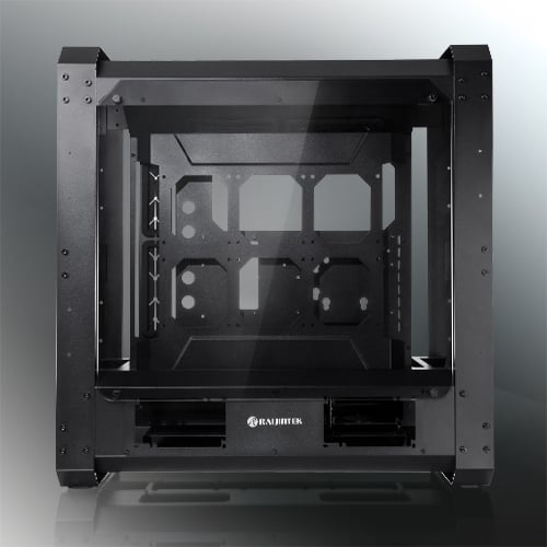 Számítógépház RAIJINTEK Eris Evo Showcase E-ATX Fekete Edzett üveg