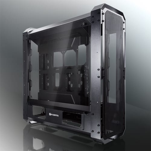 Számítógépház RAIJINTEK Eris Evo Showcase E-ATX Fekete Edzett üveg