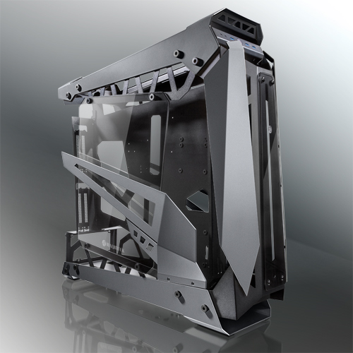 Számítógépház RAIJINTEK NYX Pro Showcase E-ATX Edzett üveg Titán