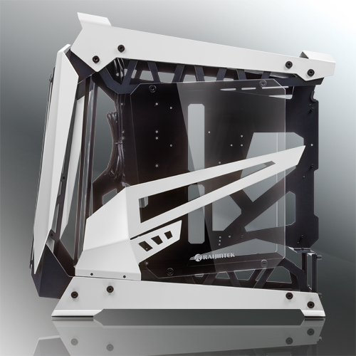 Számítógépház RAIJINTEK NYX Pro Showcase E-ATX Edzett üveg Fehér