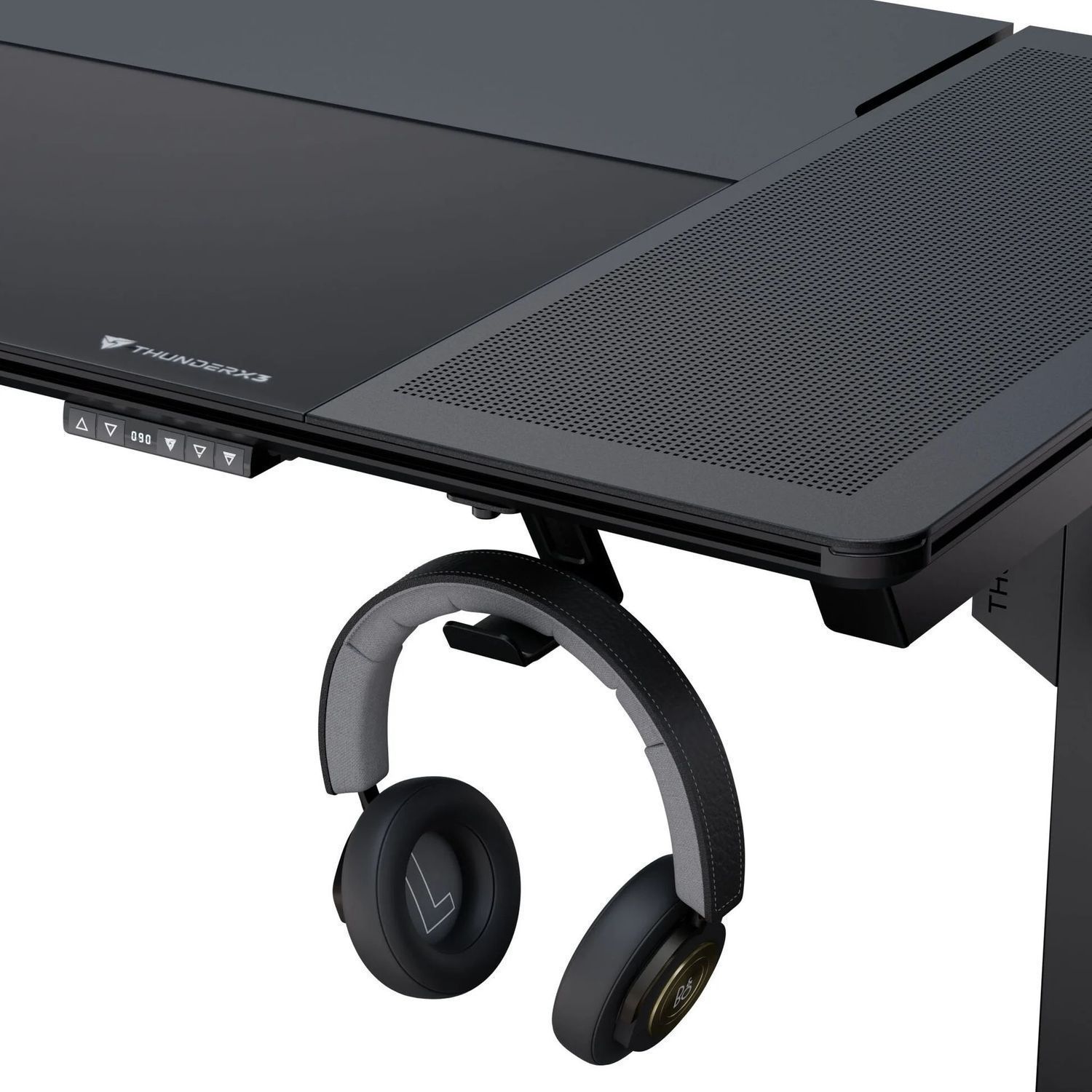 Gaming Desk ThunderX3 LAB-X, 1700 x 750mm Electric Height Adjustable, Black