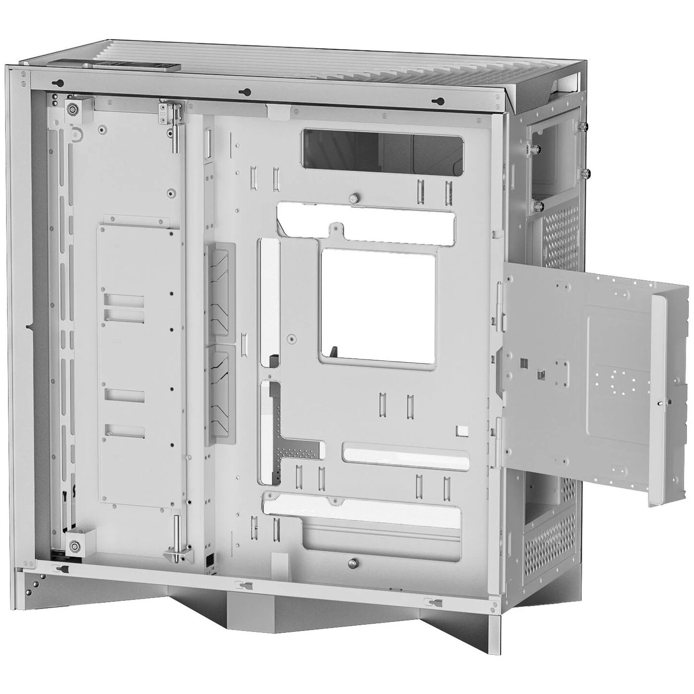 Számítógépház TRYX LUCA L70 Midi-Tower, edzett üveg, ARGB - fehér