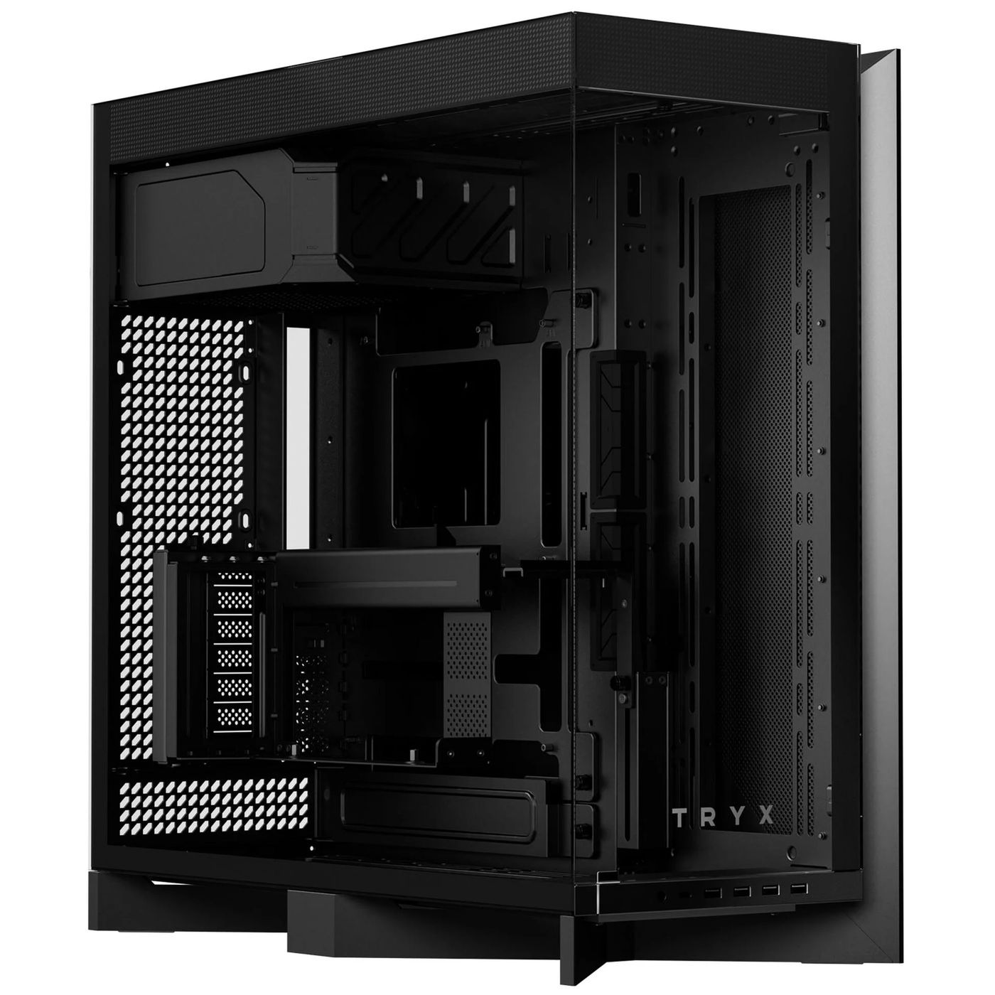 TRYX LUCA L70 Midi-Tower, Tempered Glass, ARGB - schwarz