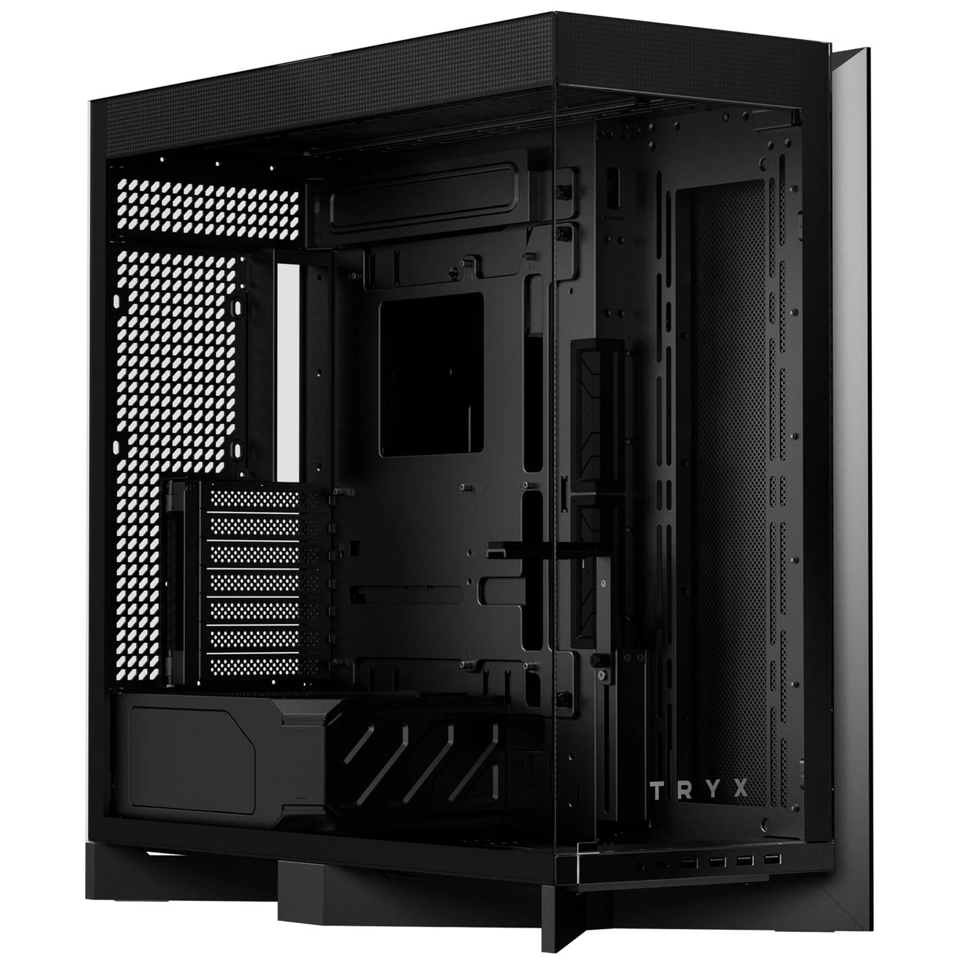 TRYX LUCA L70 Midi-Tower, Tempered Glass, ARGB - schwarz