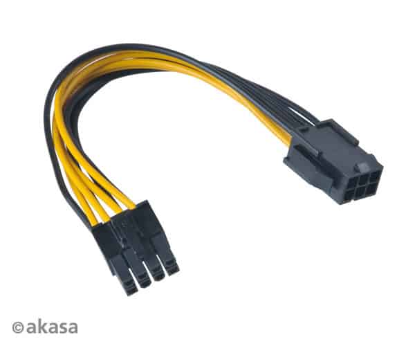 Akasa PCI-E to ATX12V Cable Adapter (AK-CB051)