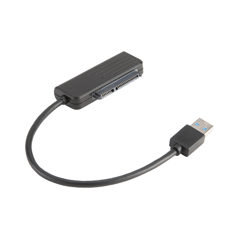 Átalakító Akasa USB3.1 to 2.5" Sata+táp Fekete