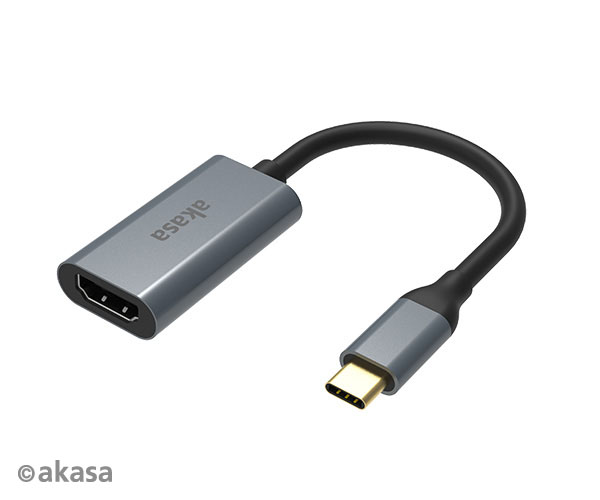 Átalakító Akasa USB3.1 Type-C (male) - HDMI (female)