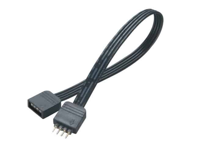 LED StripLight Extension cable (RGB 4pin male to 4pin female connectors)