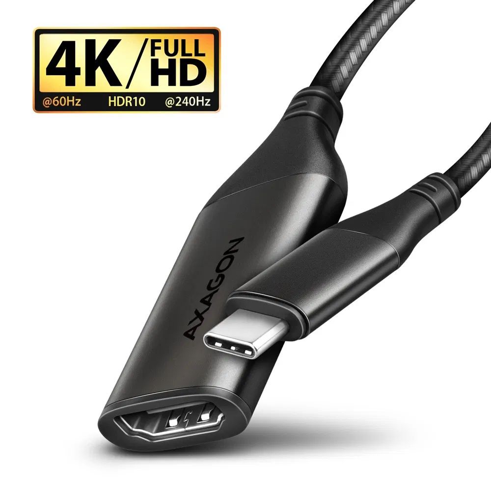 Adapter Axagon RVC-HI2M USB-C > HDMI 2.0a adapter