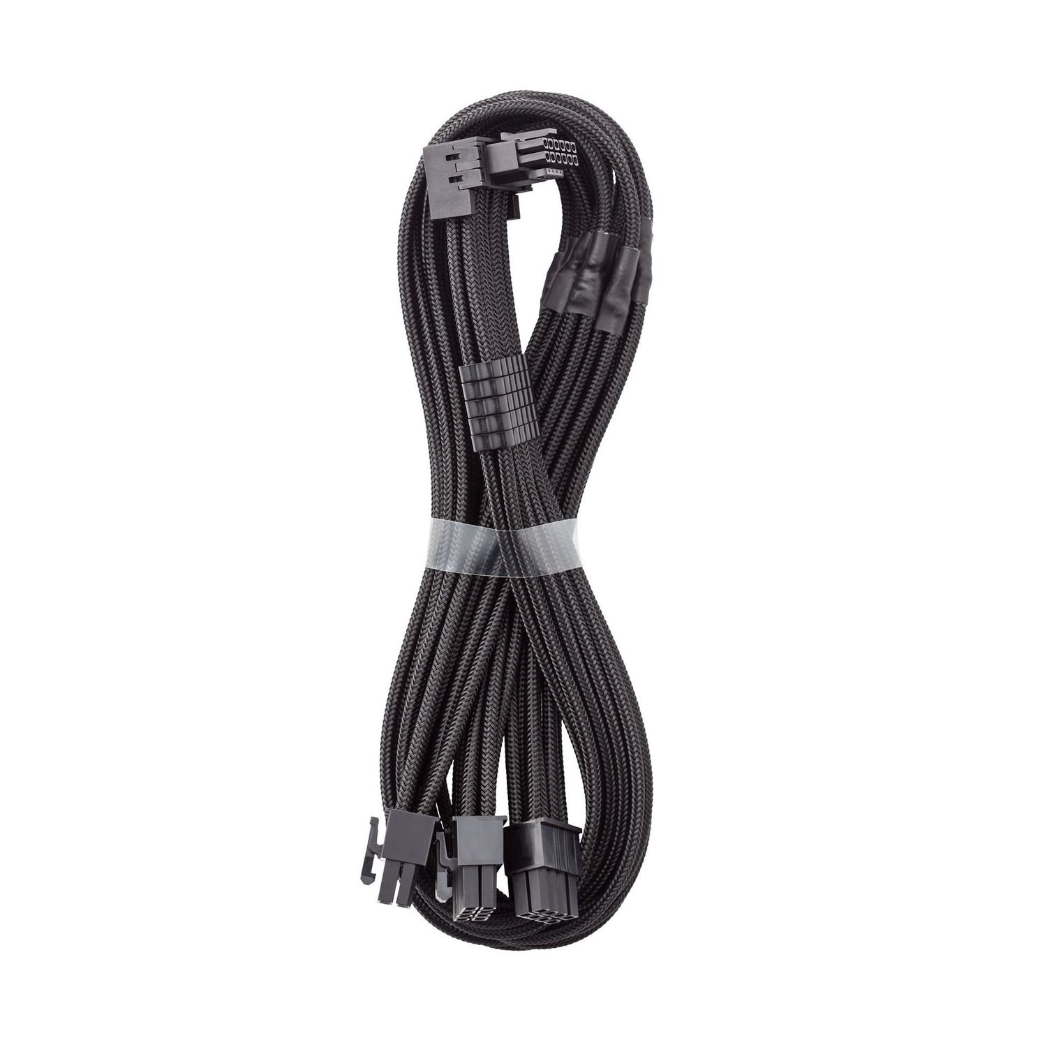 Adapterkábel Cablemod C-Series Pro - A Verzió, 90°, 16 pin - 3x8 pin PCIe, Fekete