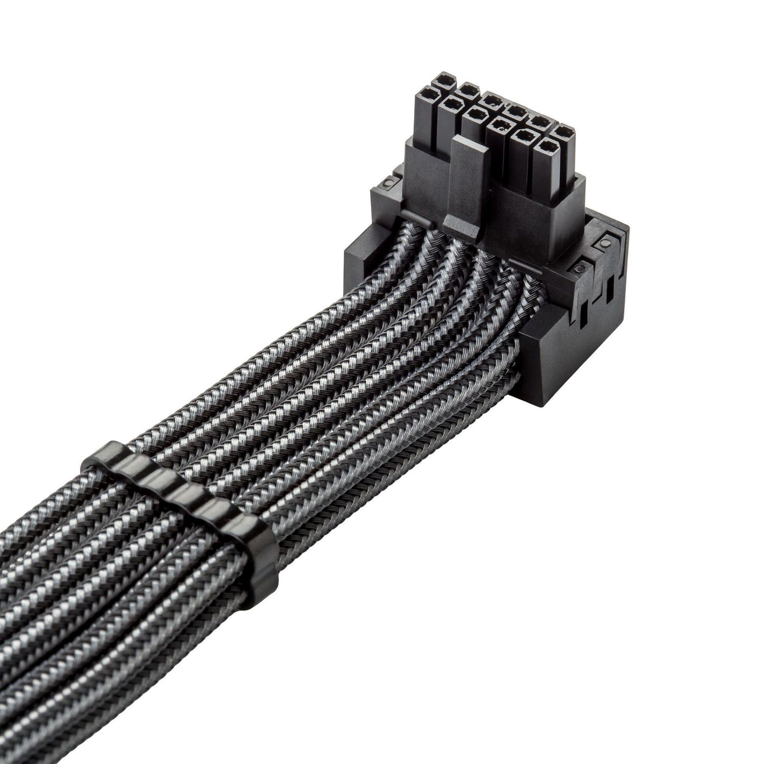 Adapterkábel Cablemod C-Series Pro - B Verzió, 90°, 16 pin - 4x 8 pin PCIe, Carbon