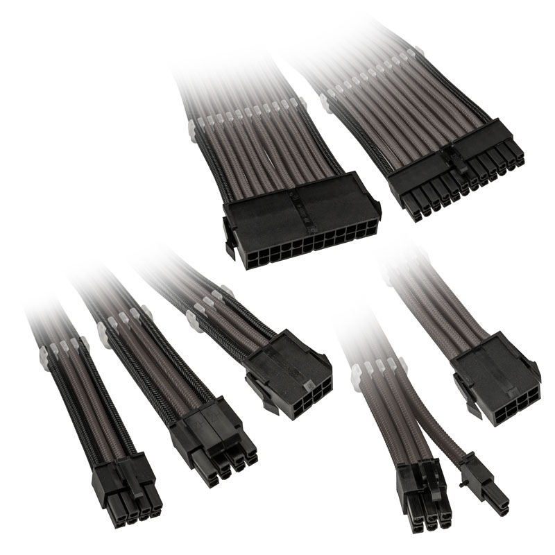 Kábel Modding Kolink Core Adept hosszabbító szett Gunmetal