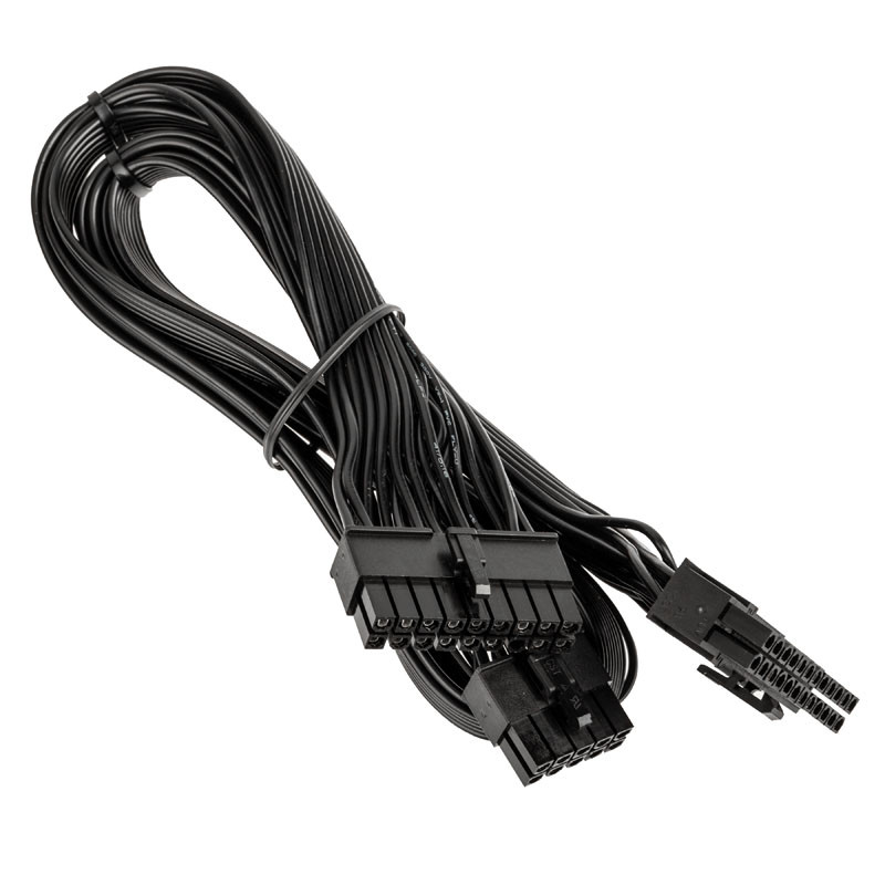 Kábel Kolink Regulator 20+4 pin modular, 60cm, Fekete,